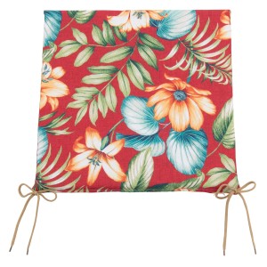 Doppler Sedežna blazina z zadrgo rože