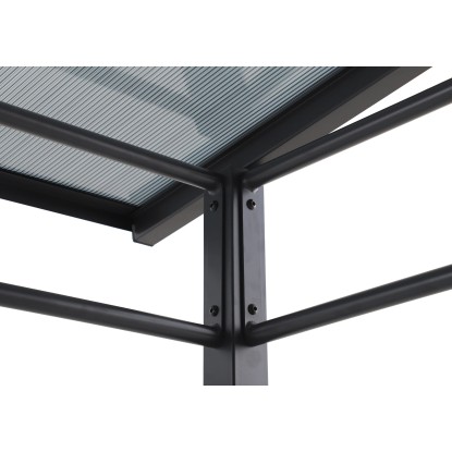 Paviljon Bramston aluminij antracit 227 cm x 261 cm x 183 cm
