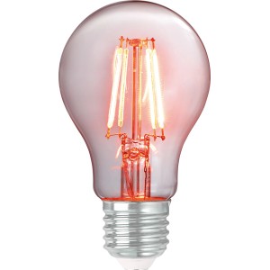 LED-žarnica z nitko klasične oblike E27/4 W oranžna