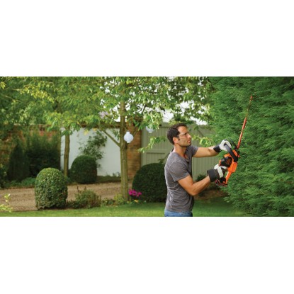 Black+Decker Akumulatorske škarje za živo mejo Powercommand GTC18452PC 18 V