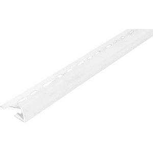 Arcansas Četrtina kroga PVC Bel 0,8 x 2,7 x 250 cm