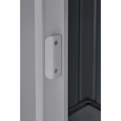 Globel Industries kovinska lopa 8x8 kovinsko srebrna Š x G: 234 cm x 237 cm