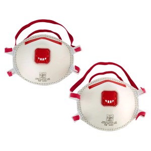 LUX-TOOLS Zaščitna maska za fini prah FFP3 2 kosa