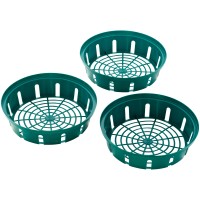Plastični pladnji za sejanje 26 cm 3 kosi