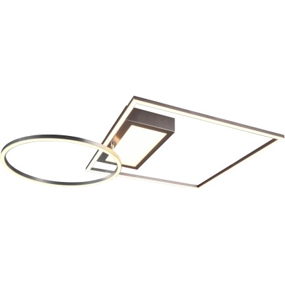 Trio LED stropna svetilka Downey nikelj mat CCT 2700 K-6500 K