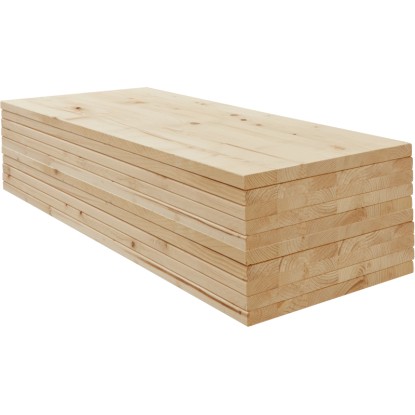 Lepljena plošča smreka 200 cm x 40 cm x 1,8 cm