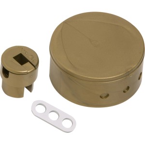 OBI Komplet razdelilnih rozet Ø 70 mm Zlat