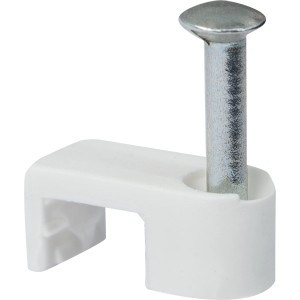 OBI Objemke za kable Nyfaz Ø 2 mm - Ø 4 mm 50 kosov Bele