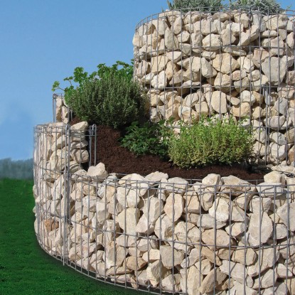 Bellissa Spirala za zelišča Gabione Mala 60 cm x 110 cm x 90 cm