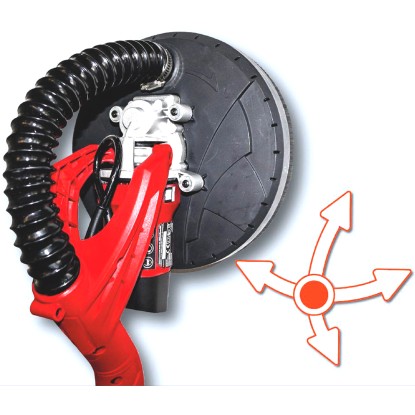 Einhell brusilnik za stene TC-DW 225 s kovčkom, vključno s 6 brusilnimi ploščami