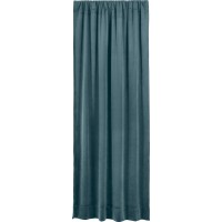 OBI Zavesa z zankami Petrol 2-delni komplet 135 cm x 250 cm