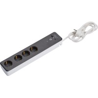 Brezžični namizni električni razdelilnik s 4 vtičnicami in WiFi