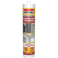 Soudal Univerzalni silikon 280 ml transparenten