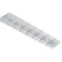 Hettich Podložna zagozda lomljiva 20 x 100 mm umetna masa prozorna 4 kos