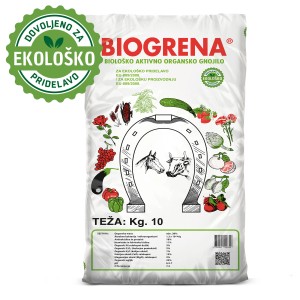 Biogrena Biološko aktivno organsko gnojilo 10 kg