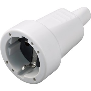 Zaščitna kontaktna spojka PVC Siva