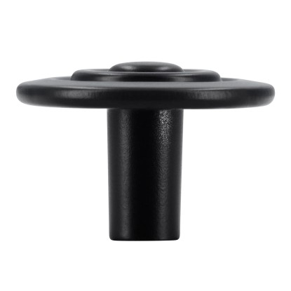 Siro Gumb za pohištvo Landhaus 920 kovinski Uni črn mat Ø 28 mm