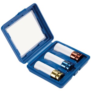 Komplet natičnih nastavkov za aluminijasta platišča, 12,5 mm (1/2"), 3-delni