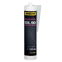 Murexin Sanitarni silikon SIL 60 transparentna 310 ml