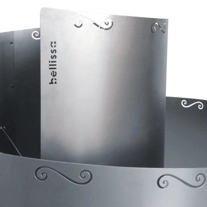 Bellissa Zeliščna spirala pocinkana 80 cm × 140 cm × 130 cm