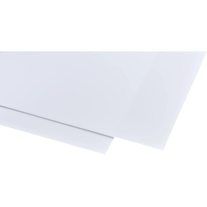Plošča iz polistirola 2,5 mm gladka opal 1000 mm x 500 m