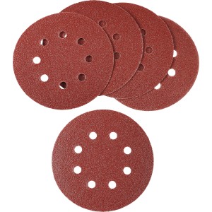 LUX-TOOLS Brusni nastavek za eksc. brusilnik Classic Ø 125 mm granul. 80 z luknj