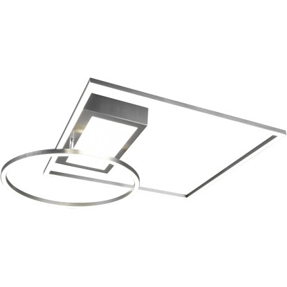 Trio LED stropna svetilka Downey nikelj mat CCT 2700 K-6500 K