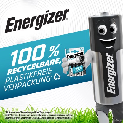 Energizer® Max Plus Alkalna AA baterija Mignon 4 kosi