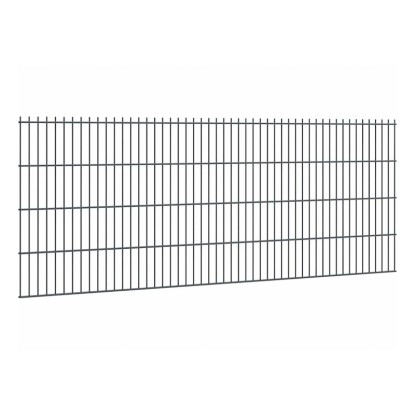 Žična panelna ograja debeline 8/6/8 antracit 83 x 251 cm