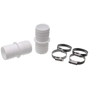 Cevna spojka Ø 38 mm 2 v kompletu, vklj. cevne objemke