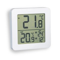 Fackelmann Digitalni termometer zunanji/notranji 82 x 82 x 11 mm bel
