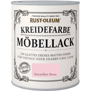 Rust-Oleum Lak za pohištvo kredne barve porcelanasto rožnat mat 125 ml