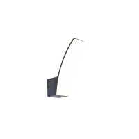 Lutec LED zunanja stenska svetilka Kilo siva 11 W