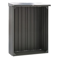 Hespéride Vrtna lopa za drva Forgia 150 x 77 x 200 cm grafit