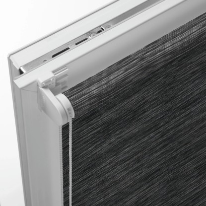 Gardinia EasyFix rolo Natur 120 cm x 150 cm črna in bela