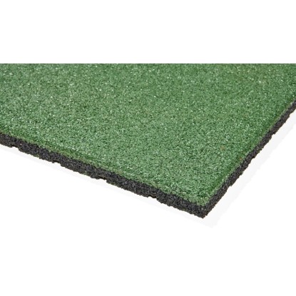 MAX3 Gumijasta ploščica 500 mm x 500 mm x 25 mm zelena