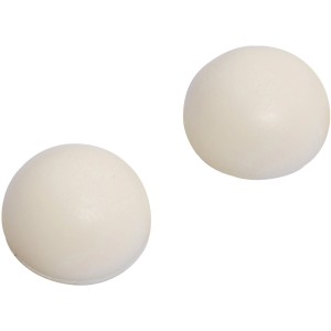 Stenski odbojniki Samolepilni Ø 22 mm 2 kosa Bele barve