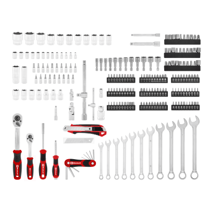 Einhell Komplet orodja za mehaniko 233-delni v kovčku