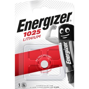 Energizer Gumbna baterija, litijeva CR 1025