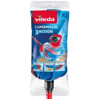 Vileda Brisalo za tla SuperMocio 3x Action velur z ročajem