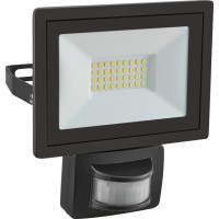 Zunanji reflektor s senzorjem gibanja FLS 14W - LED aluminij črn