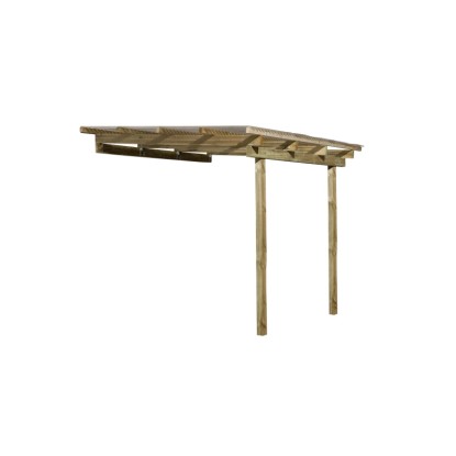 Weka Nadstrešek za teraso velikost 1 z dimenzijami 300 cm x 250 cm