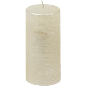 Steinhart Debela sveča rustikalna sijajna Ø 58 mm x 120 mm šampanjec