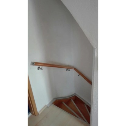 Stenski nosilec za oprijemalo V2A okrogli