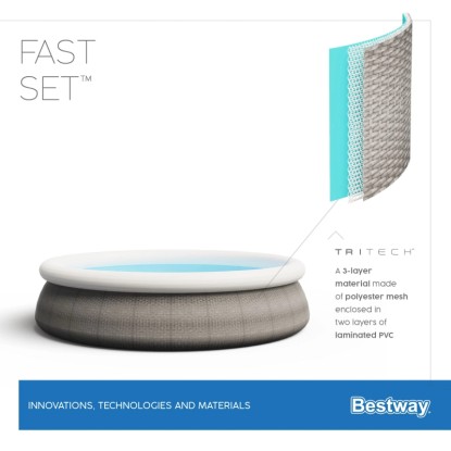Bestway Bazen Fast Set™ 457 cm x 107 cm