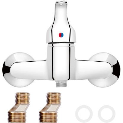 Kromirana armatura za tuš Vitalis