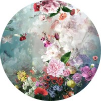 Slika na steklu Colourful Baroque Flowermi cm x l 20 cm x 20 cm