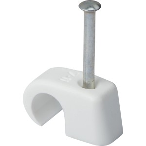 OBI Objemke za kable Ø 7 mm - Ø 11 mm 40 kosov Bele