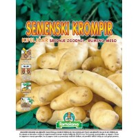 l'ortolano Krompir Kifeljčar beli 80 kos