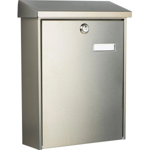 Burg Wächter Poštni nabiralnik iz nerjavečega jekla Oslo 3767 Ni